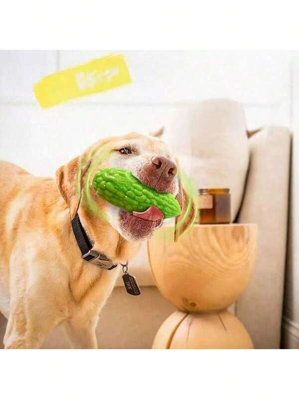1pc Silicone Toys,Pet Animal Sound Toy, Pet Chewing Toy, Teeth Grinding And Cleaning, Relieve Boredom, Plastic Material/Liquid Silicone, Soft, Elastic, Comfortable And Durable To The Touch, Easy To Clean, Relieve Stress, Fun To Play With