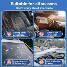 Car Windshield Sunshade, Summer Sun Shade, Winter Snow Cover Frost Protector, Sun Shade, Heat Insulation, Waterproof, Dustproof, Car Glass Protector, Auto Accessories - one-size - View 5