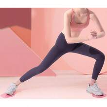 Exercise Core Sliders, 2 Pcs Pink 6. Inch Workout Slider Yoga, Push - Up And Sports - Pink - View 6