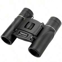 Outdoor 500x25 Portable Adult Binoculars, High-Definition Long-Range Binoculars, DurablePrism Professional Binoculars, Suitable For Concerts, Birdwatching, Hunting, Camping, Hiking And Other Daytime Activities. A Perfect Gift For Christmas, Halloween And Other Holidays! - 1pcs - 查看 10