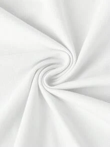 200g 100% Cotton T-Shirt, 2025, Women's Spring/Autumn Fashion, Printed Long Sleeve T-Shirt, Couple Style, Underwear/Outerwear, Office Casual, Round Neck, Long Sleeve Top - 白色[辦公室休閒/有趣的T卹] - 查看 5