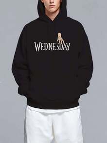 Men Zip-Up Hoodies - Black - View 1