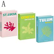 3 件套全新创意家居装饰、节日装饰、氛围道具、摄影、咖啡厅、酒店装饰、仿书