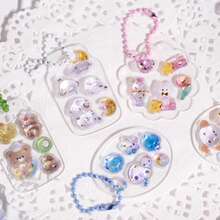 3D Cute Stickers, Reusable Cartoon Scene Stickers, Fun DIY Scrapbooking Planner Journal Notebook Laptop Phone Case Stickers, Adult Hollow Embossed Style