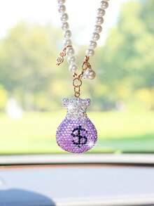 1件粘土钱袋汽车吊坠 - 均碼 - 查看 14