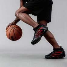 Adidas 哈登Volume 9篮球鞋，减震球场训练鞋，舒适耐穿高帮运动休闲鞋，JH6483