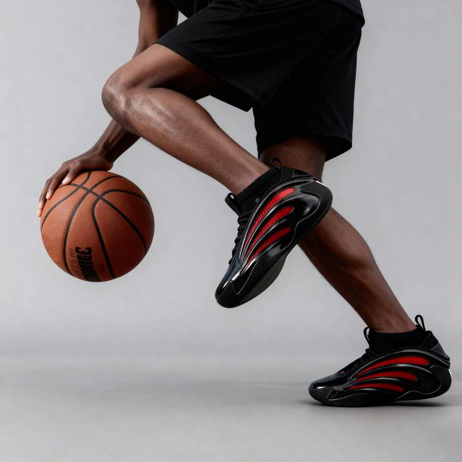 Adidas 哈登Volume 9篮球鞋，减震球场训练鞋，舒适耐穿高帮运动休闲鞋，JH6483