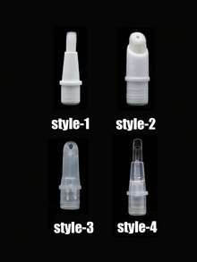 Bút xoắn rỗng 3ML có đầu cọ & bút xoắn trong suốt, bút sơn móng tay rỗng có đầu cọ, hộp đựng son bóng mỹ phẩm, ống bôi dung dịch dưỡng mi, được trang bị 4 đầu cọ khác nhau để lựa chọn, đáp ứng nhiều nhu cầu khác nhau của bạn. - Nhiều màu - Xem 2