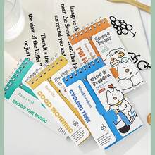 A7 Welpen Lässig Glatte Spiralblock, Schüler tragbare Klassenzimmer Taschenheft, Dessert Kaffee Memo Buch, Kinder Tagebuch, Journal und Partybevorzugungen