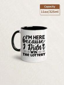 1 pieza Taza de café/té de cerámica divertida de 11 onzas con diseño novedoso, de doble cara, aislada para bebidas calientes, solo lavado a mano, regalo ideal para el Día del Padre, regalo humorístico reutilizable para hombres y mujeres, cumpleaños, utensilios de bebida de verano e invierno, regalo de Navidad, familia y amigos, ideal para vacaciones y talla grande, taza de agua, novio y novia, perfecta para hermana, jefe, empleado, compañero de trabajo, taza de oficina, de vuelta a la escuela