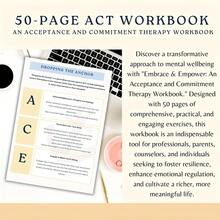 Embrace And Empower: Adult Acceptance And Commitment Relaxation Workbook - 50 Pages Mental Health Journal With Cognitive Defusion, Values Action, And Coping Planning | Relaxation, Resilience, And Emotion Regulation Exercise Templates | Self-Help Tool Designed For Professionals, Coaches With Structured Guidance - Embrace and Empowerment Plan - View 7