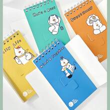 A7 Welpen Lässig Glatte Spiralblock, Schüler tragbare Klassenzimmer Taschenheft, Dessert Kaffee Memo Buch, Kinder Tagebuch, Journal und Partybevorzugungen