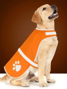 Reflective Dog Vest,2025 Upgraded High Visibility Dog Jacket,Waterproof Adjustable Dogs Vests Harness For Outdoor Hiking Walking