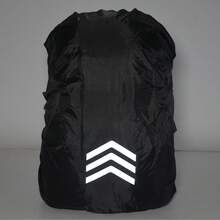 VINGVO Funda Impermeable para Mochila, Impermeable, Ligera, Color Negro, Fácil de Guardar para Viajar (XL (para 60-70L) - 1 - Ver 9