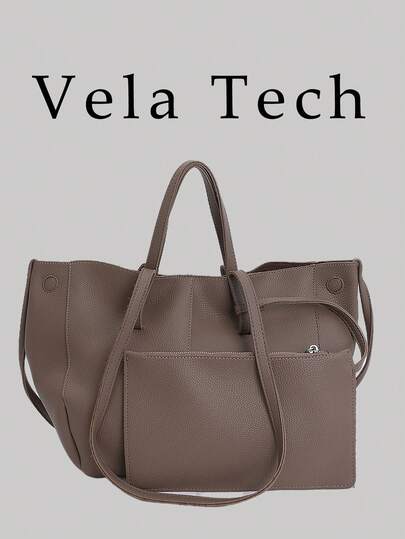 Neue koreanische Nischen-Litschi-Textur Plissee Schultertasche, vielseitige Tragetasche mit großer Kapazität, leichter luxuriöser vintage eleganter Unterarmtasche, hochwertige Mode Schultertasche, Handtasche, französisches Nischen-Design Einkaufstasche mit großer Kapazität, Pendlertasche