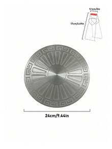 1 件铝合金中式肉类解冻板，冷冻食品解冻板（含耐热钳） - 銀色 - 查看 2