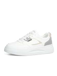 1 Pair Low-Top Casual Women's Small Size White Sneakers, 2026 New Summer Versatile Casual Sports Shoes, Brand Skateboard Shoes, - Grey - View 4