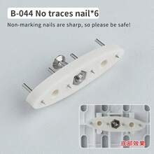 Clavos sin rastro 4 piezas