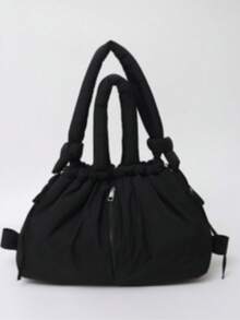 Balo vải bố có thể chuyển đổi cho nữ, túi du lịch dung tích lớn, túi đeo chéo, túi đeo vai - Nhiều màu - Xem 18