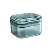 1 件牙齿保持器盒、假牙清洁盒、便携式多层隐形牙套储存容器 - 彩色 - 查看 9