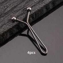 2/4/8pcs U-Shaped Metal Waist Cincher, Minimalist Gold/Silver/Black Waist Clip Holder, Pants Waist Tightener, Scarf/Sleeve Clip Fastener - Multicolor - View 11