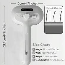 喷雾猫刷（用于脱毛）、二合一自清洁猫鬃毛刷（带水箱，用于去除底毛）和美容喷雾猫按摩刷