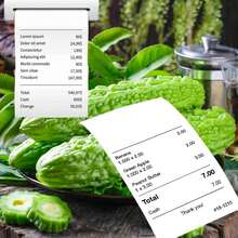 100 Rollos Térmico 57x40 mm Miniprinter,Recibo de  Impresora 58 mm,Xprinter, Ticket, Para impresora Portátil\u2026 - negro - Ver 5