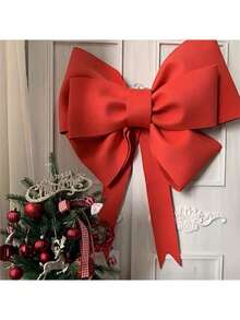 1 قطعة فرنسية كبيرة الحجم، طقم فرنسي وردي/أحمر ديكوري ضخم مصنوع من مادة EVA، للاستخدام في عيد الميلاد والأعراس وحفلات الاحتفال وديكور المتاجر وأقواس الزفاف وعيد الحب وعيد الميلاد وديكور الغرف والأبواب والجدران المنزلية وديكور الحفلات المناسبة