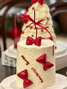 6支/18支弯曲红色蜡烛，圣诞蜡烛，情人节蜡烛，生日蜡烛，生日蛋糕装饰插片，生日蛋糕装饰，蛋糕装饰，烘焙用品，烘焙装饰品 - 紅色 - 查看 2