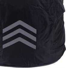 VINGVO Funda Impermeable para Mochila, Impermeable, Ligera, Color Negro, Fácil de Guardar para Viajar (XL (para 60-70L) - 1 - Ver 8