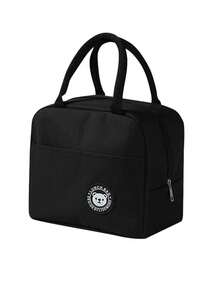 1 Stück/2 Stücke isolierte Lunch Tasche, thermische Mahlzeiten Tragetasche, dicke wasserdichte Handtasche für Büromitarbeiter, Studenten, Picknick, Outdoor Nutzung