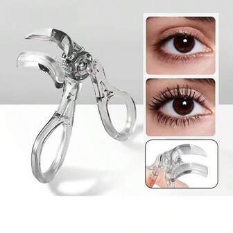 New Eyelash Curler With Silicone Dots, Cute Eyelash Curler With Comb, Suitable For All Eye Shapes Makeup Tools, Makeup, Cheap, Room Decor, Vanity, Travel, Bedroom, Makeup Accessories, Eyelash Curler,Cheap,Stocking Stuffers,Makeup,Makeup Tools,Cheap Stuff,Gifts,Gifts For Women,Christmas Gifts
