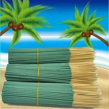 34/98/235 Palitos de incienso de coco natural hechos a mano, llenan la habitación con un aroma tropical fresco cuando se encienden, ayudan con la meditación y la relajación, disfruta de la sensación de la brisa marina