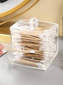 400/800/100支双头圆形清洁棒，卫生清洁棒，家用卸妆棒 - 白色 - 查看 7