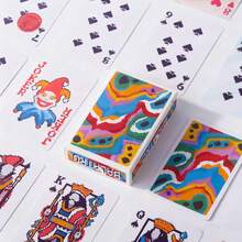 1 pièce Jeu de cartes à jouer Balatro Clown 2025 nouvelle édition, motif haute définition. Jeu de cartes amusant pour les fêtes et les divertissements. Cartes en papier créatives pour les rassemblements familiaux, les amis, les garçons, les filles, les anniversaires, les cadeaux de Noël