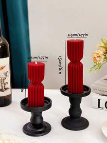 Christmas Aromatherapy Candle Center Decoration, Multiple Home Decoration Candles, Wine Red Christmas Slender Candles, Suitable For Christmas Gift Decoration, Women's Gifts, Close Friend Gifts, Winter Gifts,Scented Candle Christmas Decorations Room Decor, Christmas Gifts - Burgundy - View 21
