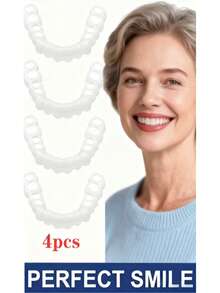 4副高品质升级版假牙，适合有牙齿问题的朋友轻松拥有灿烂笑容。万圣节趣味假牙，是送给父母的绝佳礼物。 - 白牙-B - 查看 15