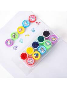 10/24/48 Pcs Unicorn Assorted Stampers For Kids Birthday Party Favors Goody Bag Stuffers Pinata Fillers Classroom Rewards Carnival Prizes