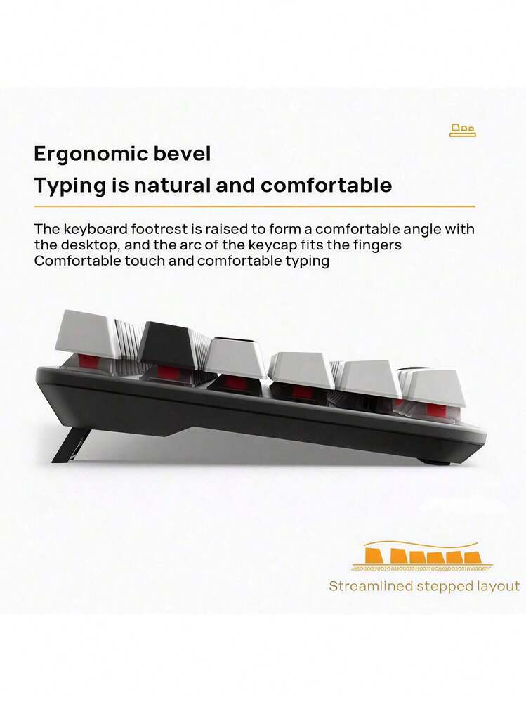 Acer OKW132 分離式機械鍵盤 87鍵緊湊佈局 矽膠鍵帽 全鍵無衝 防潑水設計 長時續航 智慧切換 人體工學舒適體驗 白粉白色 - 粉紅白色 - 查看 2