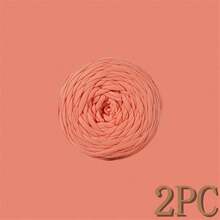 1/2pcs T-Shirt Yarn, Large 300g ± 20g T-Shirt Yarn Roll - 2cm Wide, Woven Fabric Knitted Yarn, Soft & Versatile For DIY Crafts, Used For Crocheting And Knitting Bags, Cushions, Dolls, Blankets, Slippers, Handicraft Crochet Projects, Available In Multiple Colors, Multicolor Yarn | Polyester Yarn | Acrylic Yarn | Crochet Yarn | Crafting Yarn | Vibrant Yarn Balls | Versatile Crafting Material, Knitting Accessories And Supplies