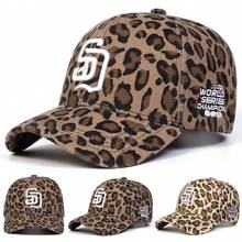 AR 1pc Men's SD Embroidered Baseball Cap, Sports Hat, Adjustable, Sun-Protective, Casual, Suitable For Spring/Autumn Outings, Travel, Beach, Party