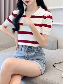 女式衬衫 - 黑色 - 查看 7