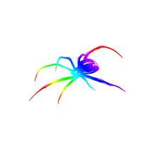 1pc- Vinyl Spider Car Sticker, Waterproof Warning Sticker, Suitable For Vehicle Doors And Windows, Durable Adhesive Car Decoration, Halloween Sticker - one-size - View 10