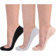 3 pares: beige, negro y gris