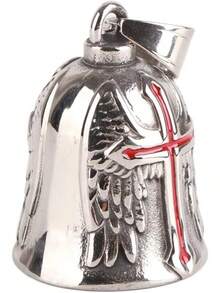 BAFOVY Campana de Ciclismo de Buena Suerte de Acero Inoxidable para Motocicletas, Bicicletas, Camiones, Mano de Obra Exquisita, Fácil de Transportar - 1 - Ver 7