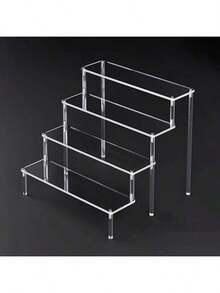 Cupcake Display Stand Acrylic Display Risers Perfume Stand Shelf & Versatile Cupcake Stand Holder Clear Acrylic Shelf Risers For Display Stands For Food, Tabletop UseOrganizer Figures Cup Cake Dessert Shelves For Party For Decoration And Organizer Mother's Day Graduation - Clear - View 14