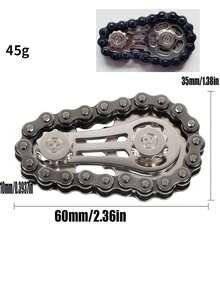 New Creative Car Wheel Gear Chain Finger Spinner Stress Relief Toy For Teens