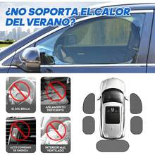CHENGBAO 5 Piezas Negro Parasol para Auto Ventana,protección de Rayos,Cubre Sol para Auto,el Calor y el deslumbramiento. (Negro) - 1 - Ver 2