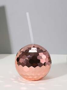 5 أكواب مياه فضية بكرات تلألؤية سعة 500 مل، أكواب مياه للفتيات، أكواب مياه حفلات الفضية، أكواب ديسكو لحفلات التخرج والزفاف والعروس وأعياد الميلاد، ديكورات حفلات الزفاف والعروس وحفلات استقبال المولود الجديد وأعياد الميلاد والحفلات، هدايا الحفلات، مستلزمات الزفاف، حفلات الكشف عن نوع الجنين، حفلات التخرج