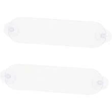 2piezas Soporte Transparente para Permisos De Estacionamiento con Ventosas Porta Tarjetas De Acrílico para Parabrisas De Auto Holder para Pasos De Peaje - 1 - Ver 10